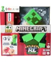 Minecraft Exploding Rc Creeper, Lights And Sounds, 10 Explosion Particles And Dlc Code In Multi-color