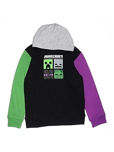 Minecraft Kids' Zip Up Hoodie In Purple