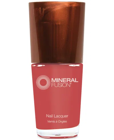 Mineral Fusion Nail Lacquer In Desert Sand (warm Peach,cream Finish)