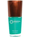Mineral Fusion Nail Lacquer In Lagoon (teal Blue,cream Finish)