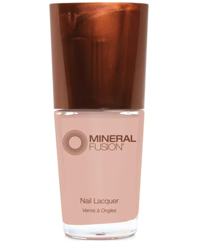 Mineral Fusion Nail Lacquer In Sea Salt (beige Pink,cream Finish)