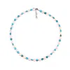 Mineralgems ✩ Studio Men's Blue / White Turquoise And Pearl Necklace