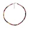 Mineralgems ✩ Studio Men's Yellow / Orange / Pink Multicolor Tourmaline Necklace