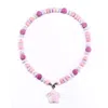 Mineralgems ✩ Studio Women's Blue / Pink / Purple Candy Necklace With Coral And Chalcedony