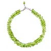 Mineralgems ✩ Studio Women's Green Peridot Drop Choker