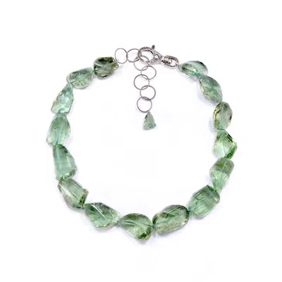 Mineralgems ✩ Studio Women's Green Prasiolite Necklace