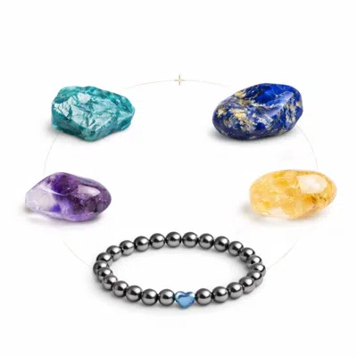 Mineralgems ✩ Studio Women's Libra Zodiac Crystal Box In Multi