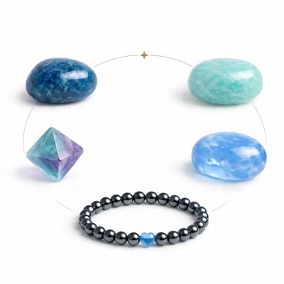 Mineralgems ✩ Studio Women's Pisces Zodiac Crystal Box In Multi