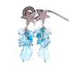 Mineralgems ✩ Studio Women's Silver / Blue Blue Topaz Earrings