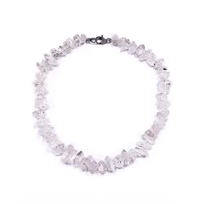 Mineralgems ✩ Studio Women's White / Neutrals Herkimer Diamond Necklace