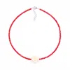 Mineralgems ✩ Studio Women's White / Red Red Coral Choker With White Rose
