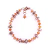 Mineralgems ✩ Studio Women's Yellow / Orange / Red Sunstone And Moonstone Bracelet