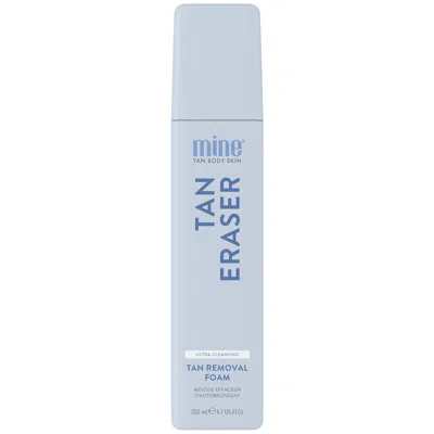 Minetan Tan Eraser Cleansing Foam 200ml In White