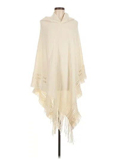 Pre-owned Minette Poncho In White