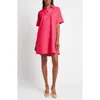 Ming Wang A-line Shift Dress In Pink