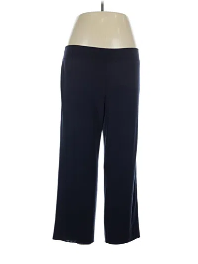 Pre-owned Ming Wang Active Pants In Blue