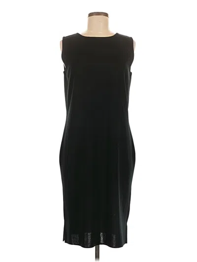 Pre-owned Ming Wang Casual Dress In Black