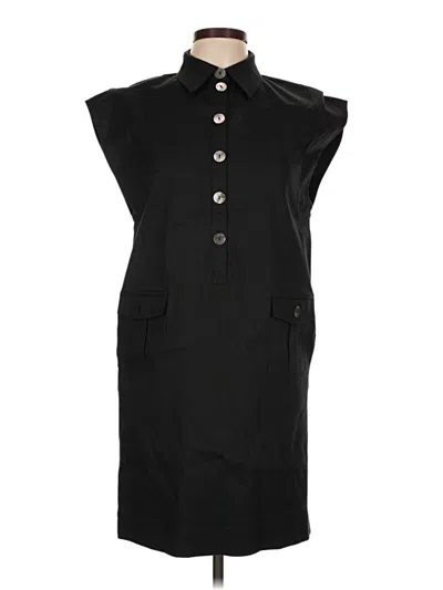 Pre-owned Ming Wang Casual Dress In Black