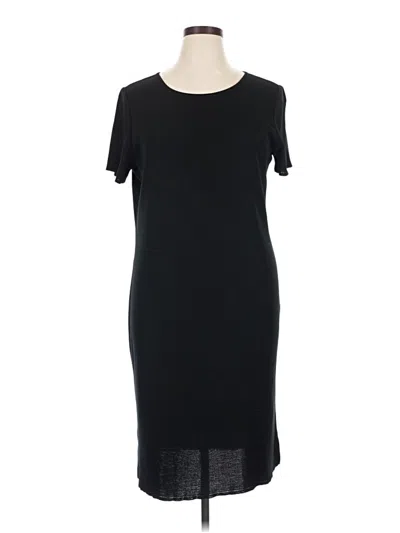 Pre-owned Ming Wang Casual Dress In Black