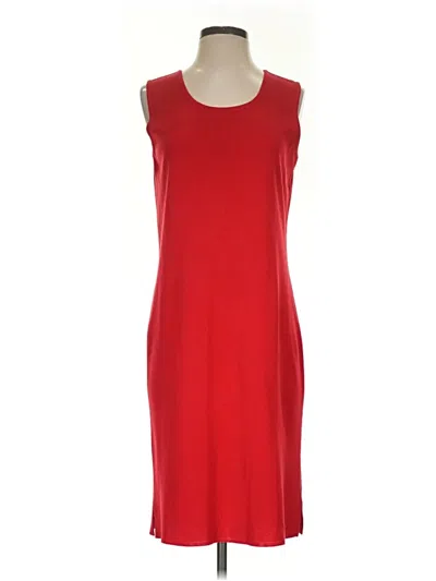 Pre-owned Ming Wang Casual Dress In Red