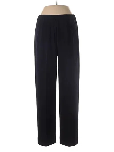 Pre-owned Ming Wang Casual Pants In Black
