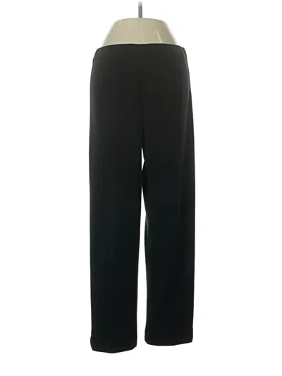 Pre-owned Ming Wang Casual Pants In Black