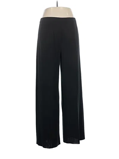Pre-owned Ming Wang Casual Pants In Black