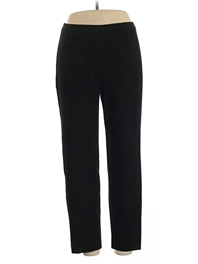 Pre-owned Ming Wang Casual Pants In Black
