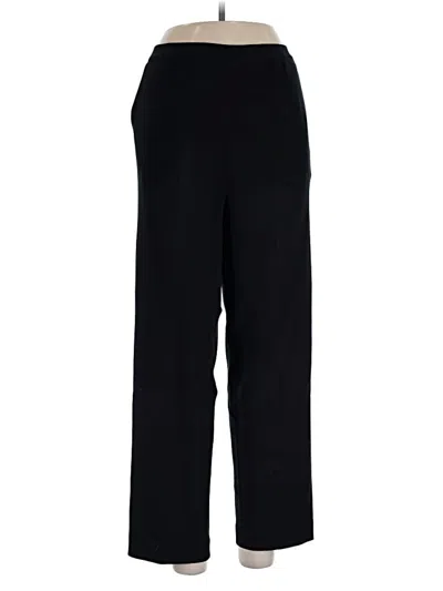 Pre-owned Ming Wang Casual Pants In Black