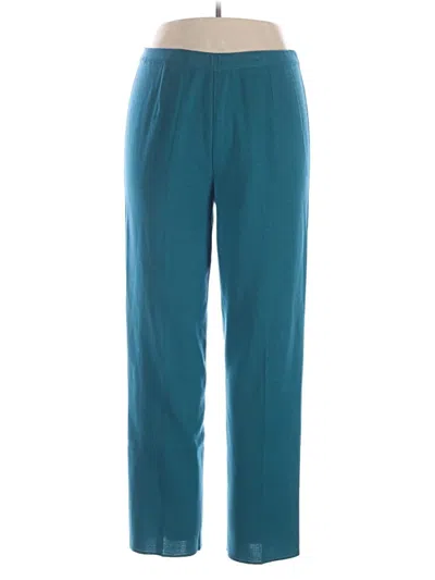 Pre-owned Ming Wang Casual Pants In Blue