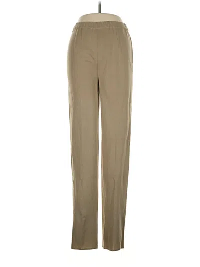 Pre-owned Ming Wang Casual Pants In Tan
