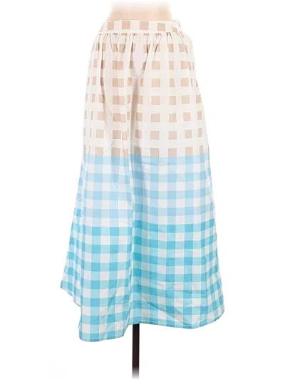 Pre-owned Ming Wang Casual Skirt In Blue