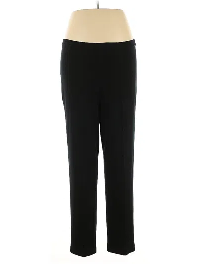 Pre-owned Ming Wang Dress Pants In Black