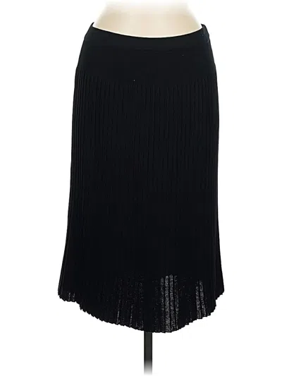 Pre-owned Ming Wang Formal Skirt In Black