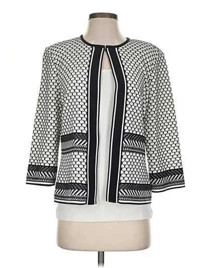 Pre-owned Ming Wang Jacket In White