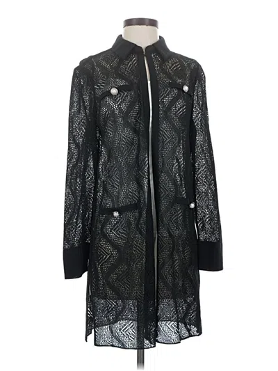 Ming Wang Kimono In Black