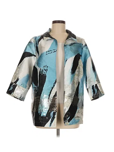 Pre-owned Ming Wang Raincoat In Blue