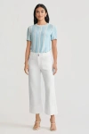 Ming Wang Roadmap Pattern Soft Knit Top In Blue