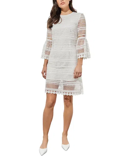 Ming Wang Sheath Mini Dress In Animal Print