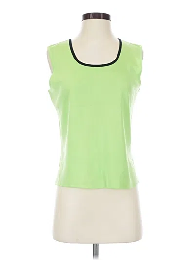 Pre-owned Ming Wang Sleeveless T-shirt In Green