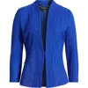 Shop Ming Wang Tailored Fit Textured Wave Knit Jacket