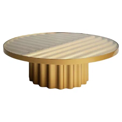 Pre-owned Mingardo It's All A Load Of Waffle Coffee Table By Andy Hillman For  In Sand