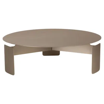 Pre-owned Mingardo Shirudo Low Coffee Table By Elisa Honkanen For  In Brown