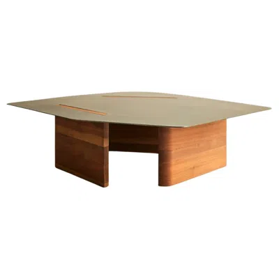 Pre-owned Mingardo William Coffee Table By Gregory Beson For  In Brown