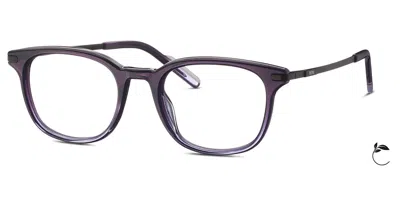 Mini 741044 Men's Glasses, Purple, Size 50
