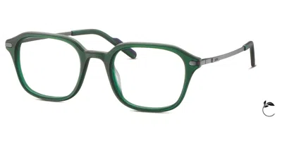 Mini 741045 Men's Glasses, Green, Size 50