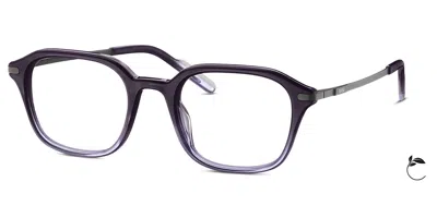 Mini 741045 Men's Glasses, Purple, Size 50
