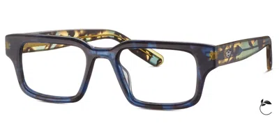 Mini 743031 Men's Glasses, Blue, Size 51