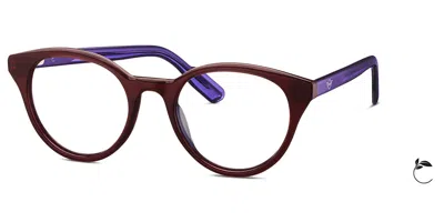 Mini 743032 Men's Glasses, Purple, Size 50