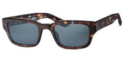 Mini 746022 67 Men's Sunglasses Tortoiseshell Size 30 In Brown